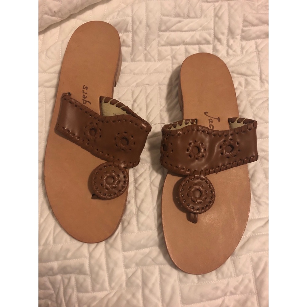 Jack Rogers leather sandals NWOT